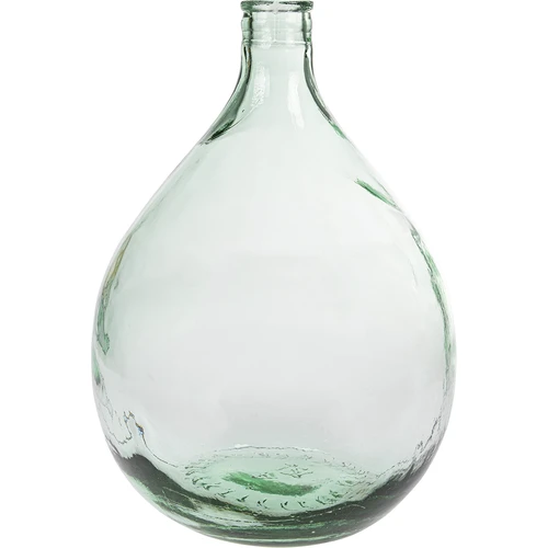 Wijnballon 15 L in plastic mand - 2