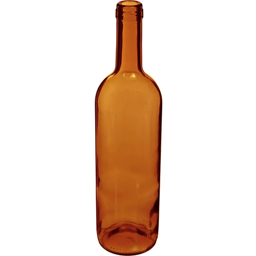 Wijnfles 0,75 L bruin - verpakking 8 stuks - 3