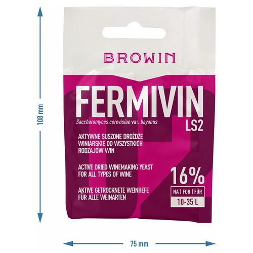 Wijngist Fermivin LS2, 7 g - 3