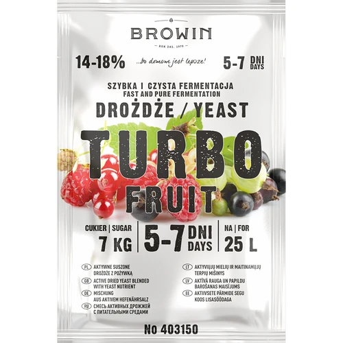 Wijngist Turbo Fruit 5-7 dagen - 2
