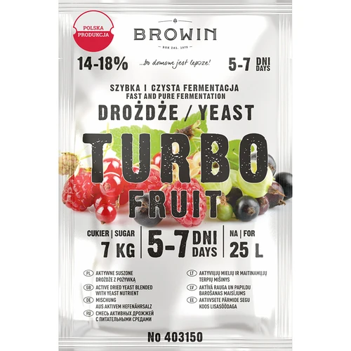 Wijngist Turbo Fruit 5-7 dagen