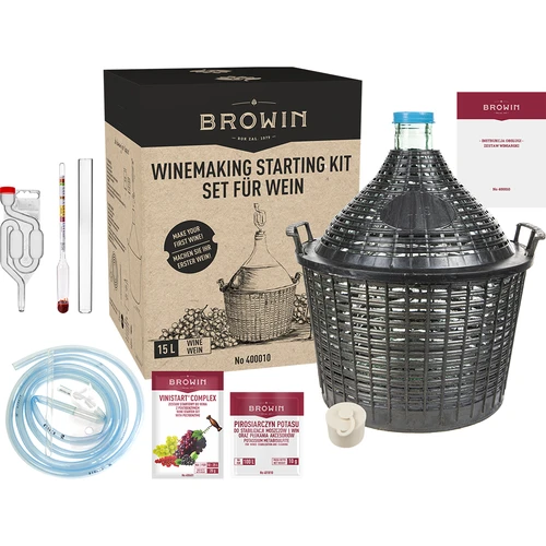 Wijnset 15 L met glazen ballon - 2