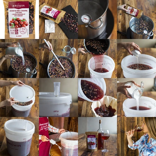 Wijnset 4 SEIZOENEN – Cranberry - 5