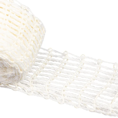 Wit slagersnet met afmetingen 12,5 cm x 5 m, met hittebestendigheid tot 220°C - 2