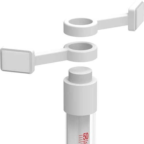 Witte buitenthermometer (-50°C tot +50°C) 22cm - 5