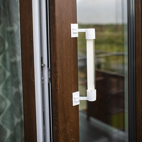 Witte buitenthermometer (-60°C tot +50°C) 23cm - 5