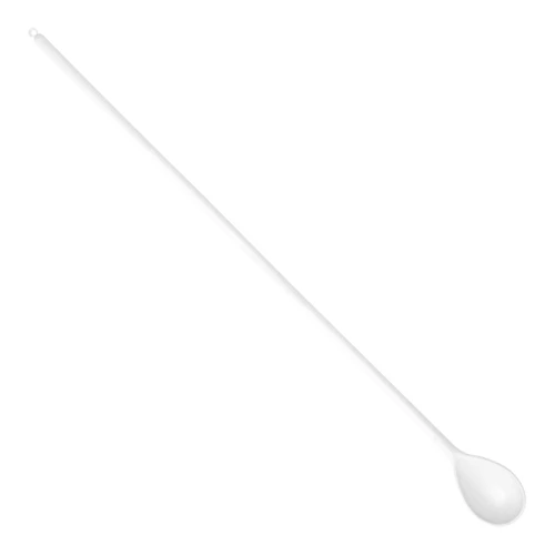 Witte plastic lepel 70cm
