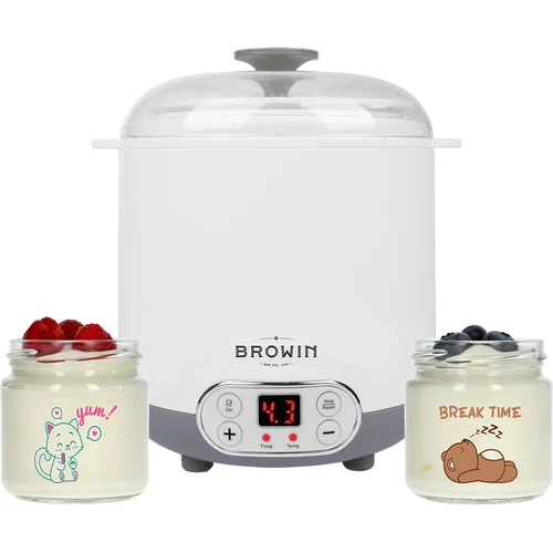 Yoghurt- en kaasbereider met thermostaat 1,5 L - 2