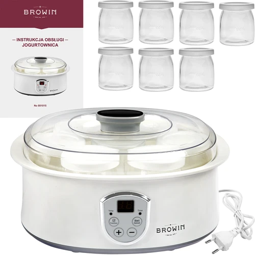 Yoghurtmaker met thermostaat, 7 potten, 1,3 L - 4
