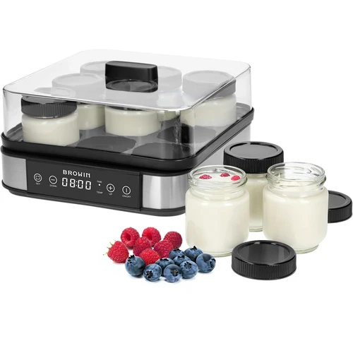 Yoghurtmaker met thermostaat, 9 potjes, 1,6 L - 6