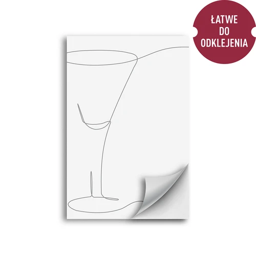 Zelfklevende etiketten 60 x 90 mm voor flessen, likeur, alcohol, wodka - 20 stuks - 2