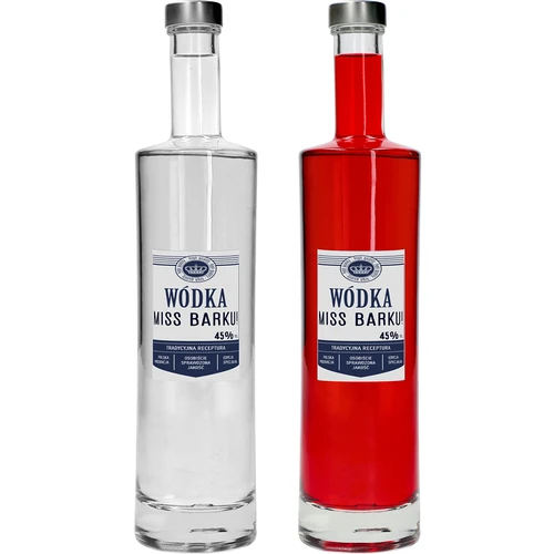 Zelfklevende etiketten 60x90 mm voor flessen, wodka, wit, 20 stuks - 6