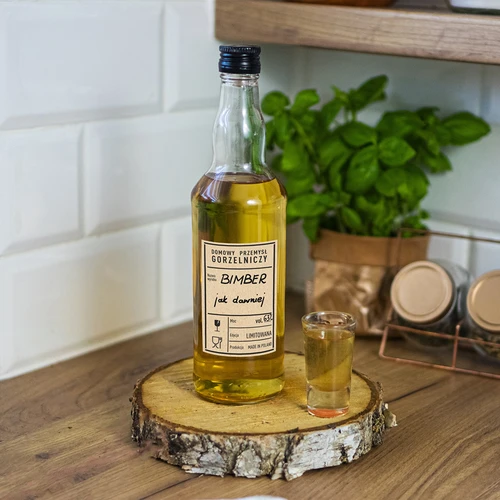 Zelfklevende labels 60x90 mm op flessen, wodka, 3 ontwerpen 20 stuks - 8