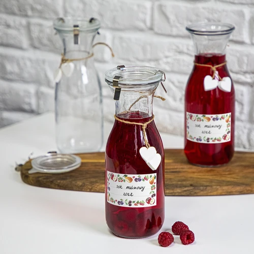 Zelfklevende labels ontwerp fruit 85/45 mm - 20 stuks. - 6