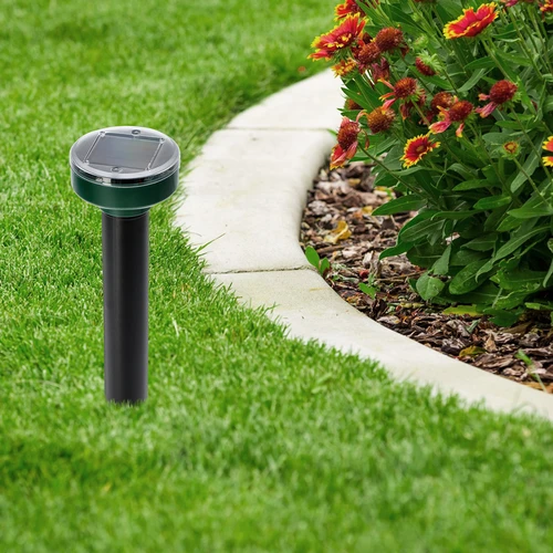 Mollenverjager op zonne-energie – effectieve, veilige en diervriendelijke bescherming voor je tuin, 1 stuk - 13