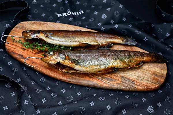 Gerookte forel