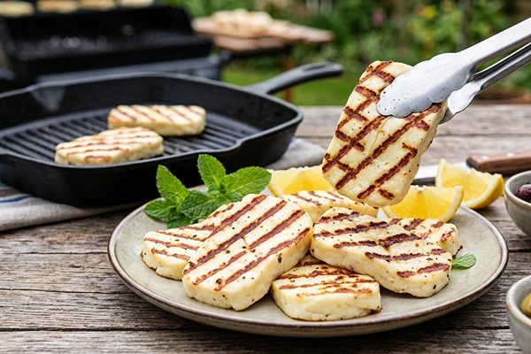 Halloumi-type kaas – ideaal voor op de barbecue
