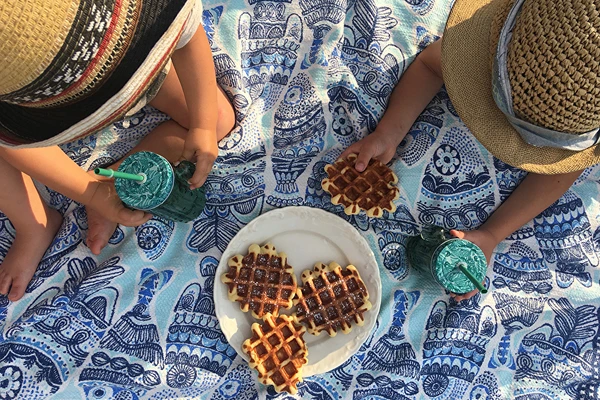 Heerlijke wafels met gist
