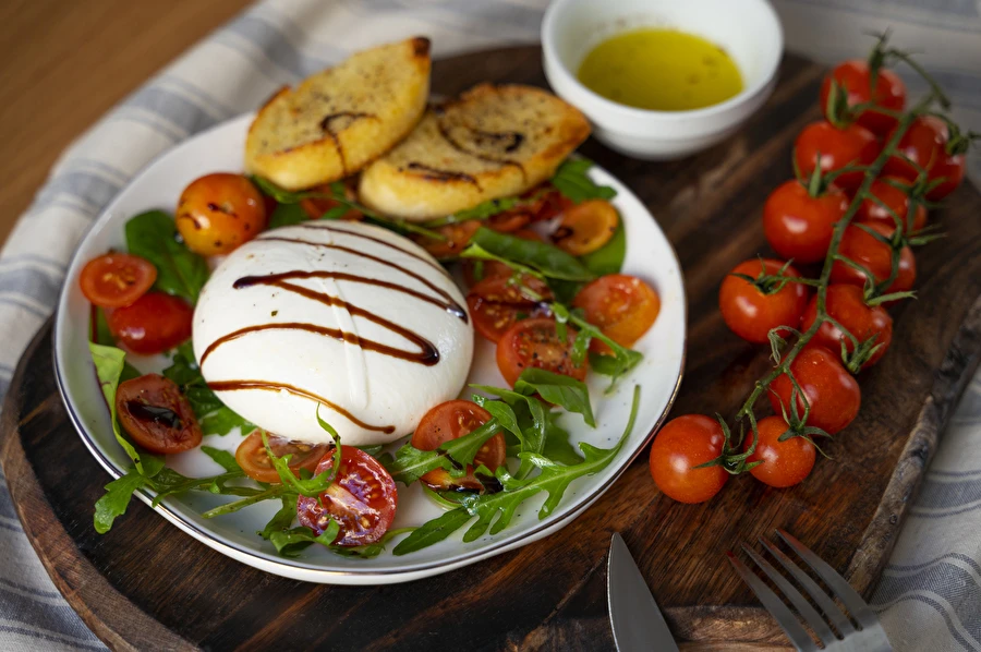 Huisgemaakte mozzarella