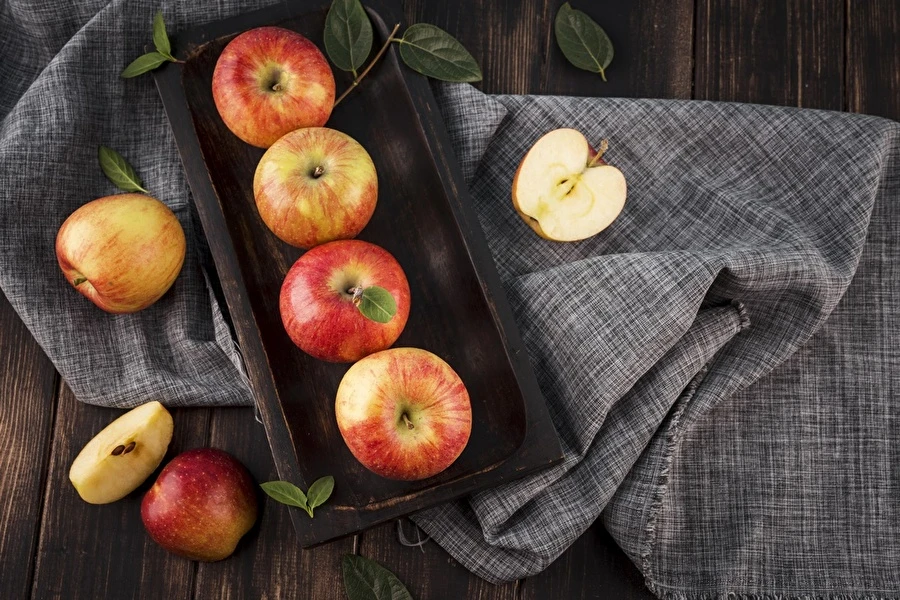 Jam van gestoofde appels
