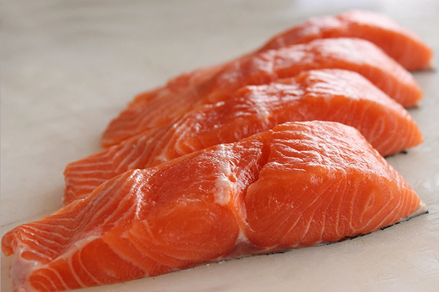 Koud gerookte zalm