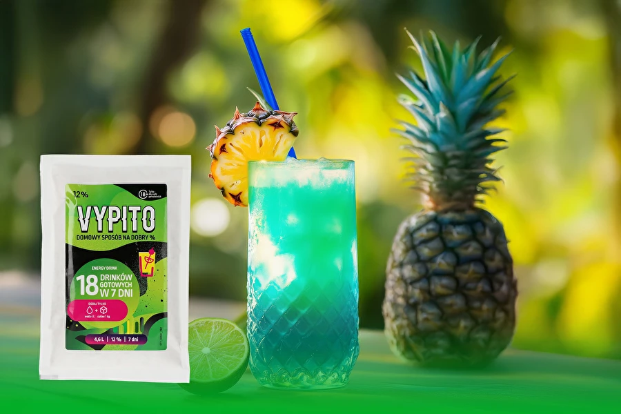 Browin Przepiśnik - Vypito Neon Splash – cocktail in tropische variant