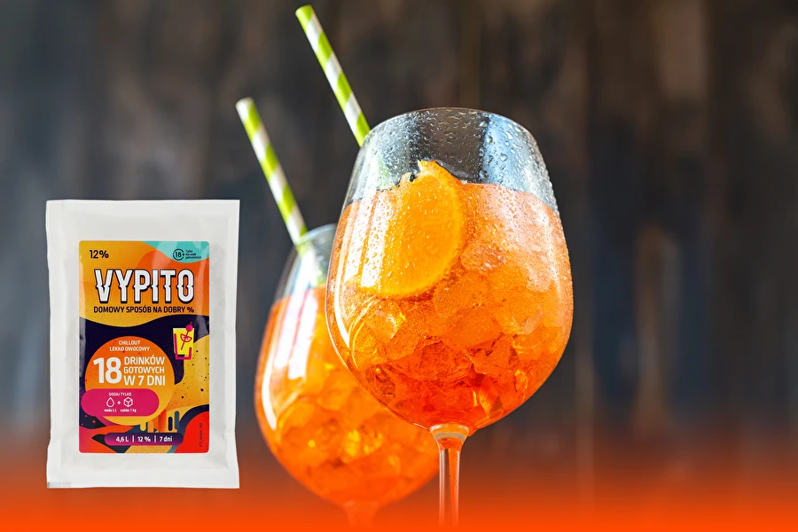 Browin Przepiśnik - Vypito Spritz – een lichte, citrusachtige cocktail voor elke gelegenheid
